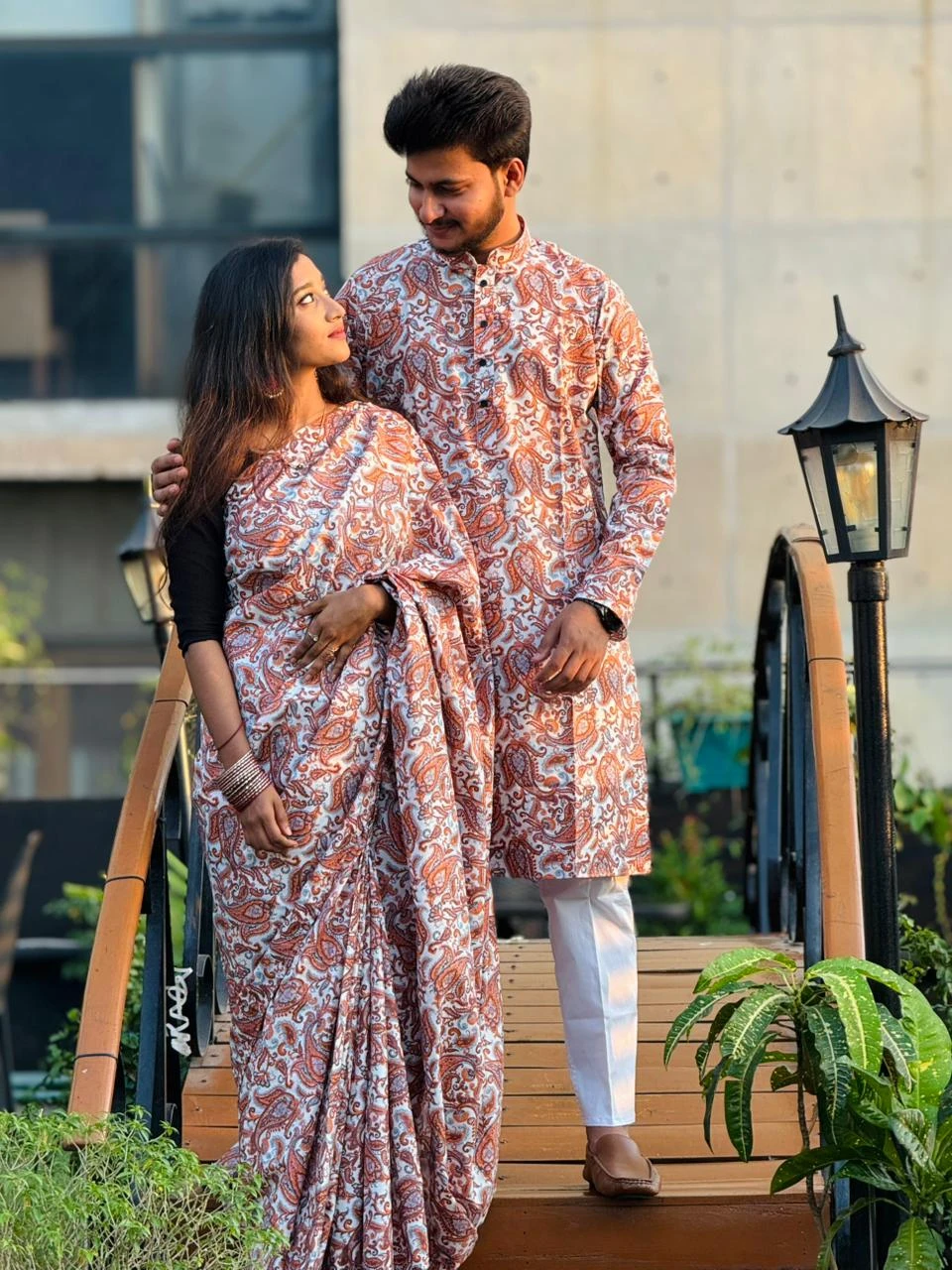 Sharee & Panjabi couple dress